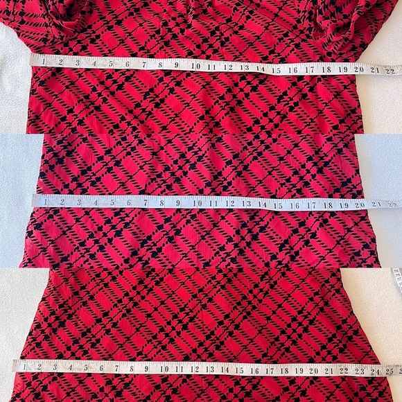 NWOT Tommy Hilfiger Smocked Neck Chiffon Shift Dress 8 - Picture 8 of 13